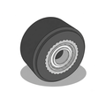 Mutoh and GCC Compatible Pinch Roller
